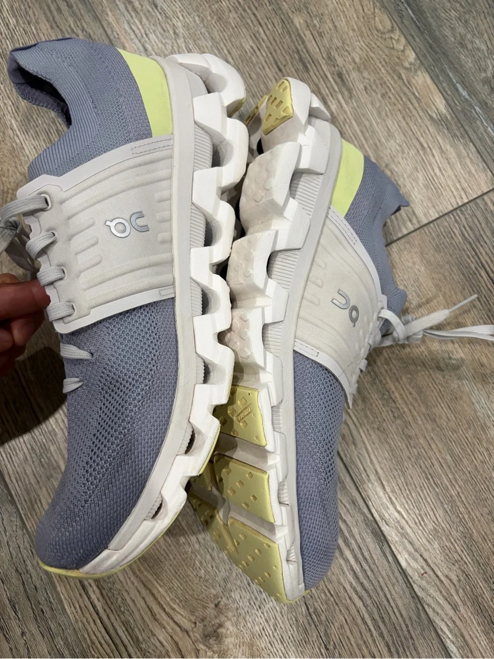 On Running Women's Sneakers in Light Lavender and White